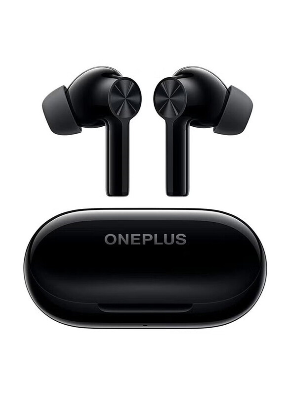 OnePlus Buds Z2 Wireless/Bluetooth In-Ear Noise Cancelling Earphones, Obsidian Black