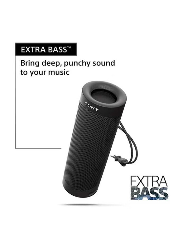 Sony XB23 Extra Bass Portable Wireless Speaker, 4548736109254, Black