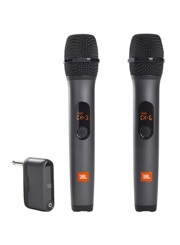 JBL Wireless Microphone Set, MIC-D, Black