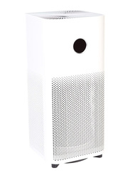 Xiaomi Smart Air Purifier 4 App Voice Control Suitable For Large Room Smart Air Cleaner Global Version, 00 m3/h PM Cadr Oled Touch Screen Display Mi Home App Works With Alexa, White
