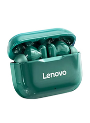 Lenovo LP1-Green Wireless/Bluetooth In-Ear Earphones, Green