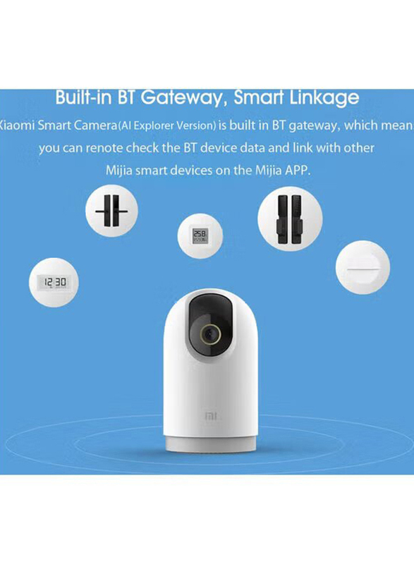 Xiaomi 2K 3MP 1296P HD Indoor Camera, White