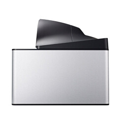 SecureScan X50 Passport Scanner USB 2.0, 5-megapixel , White LED, and with Dual Auto Detect Sensors -Plustek SecureScan X50, Black/Grey