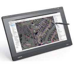 Wacom 21.5-inch Interactive Pen Display Tablet with Professional Software and Remote Support, DTU-2231, Black
