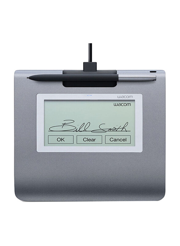 

Universal Wacom 4.5-inch Monochrome LCD Signature Pad with Professional Software and Remote Support, STU-430, Grey