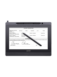 Wacom 10.1-inch Full HD Resolution Interactive Pen Display Signature Tablet with Professional Software and Remote Support, DTU-1141B, Black