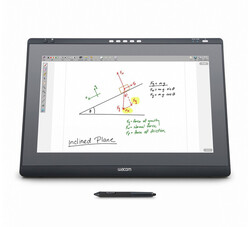 Wacom 21.5-Inch IPS Interactive Pen and Touch Display Tablet with Professional Software and Remote Support, DTH-2242, Black