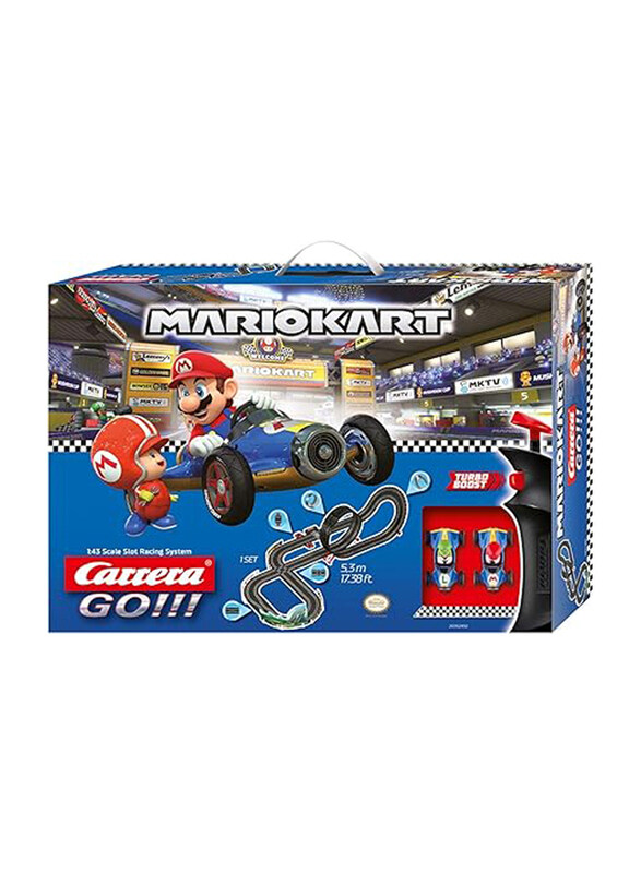 

Carrera Go! Nintendo Mario Kart Mach 8 (5.3m), Ages 6+, Multicolour