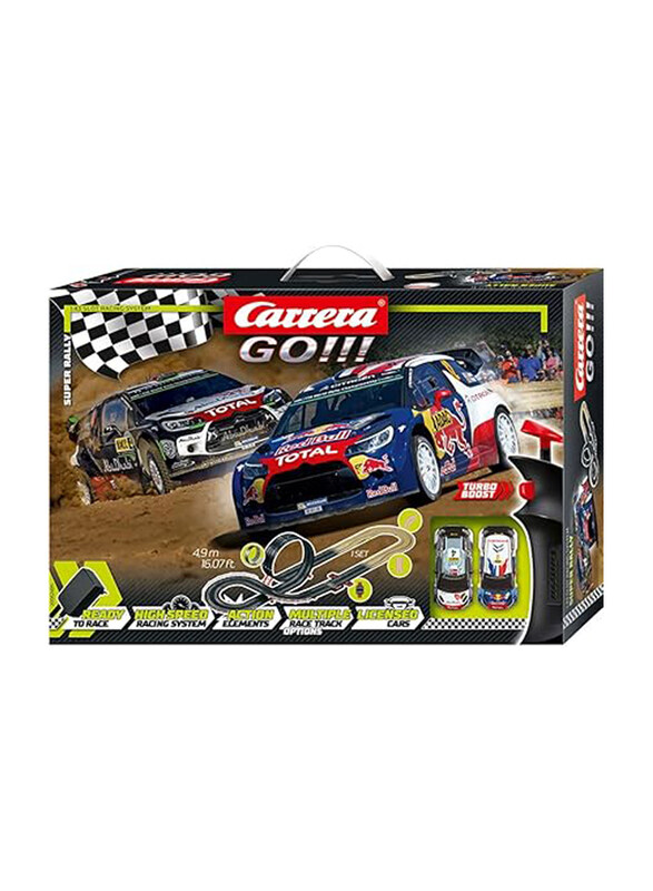 

Carrera Go! Super Rally (4.9m), Ages 6+, Multicolour