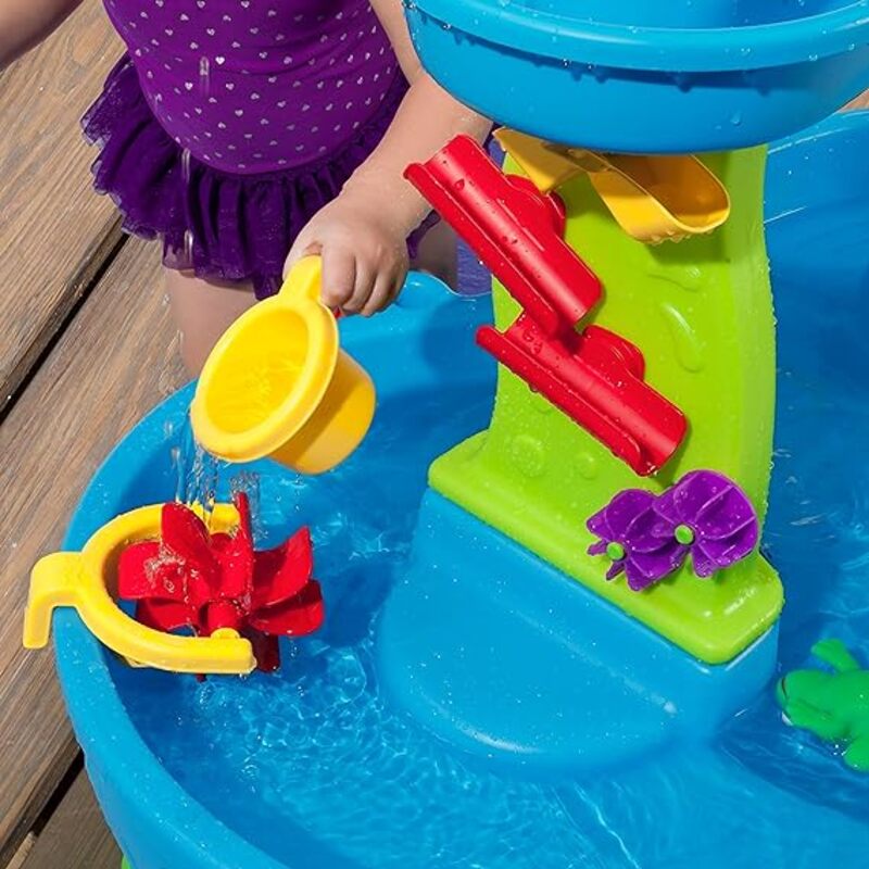 Step 2 rain showers splash pond water table