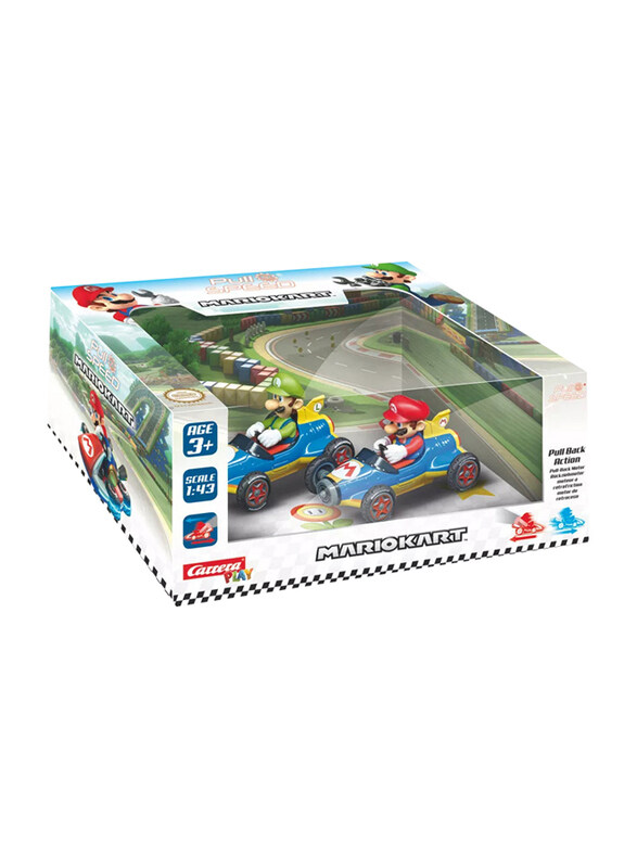 

Carrera Pull N Speed Mario Kart Mach 8, 2 Pieces, Ages 3+, Multicolour