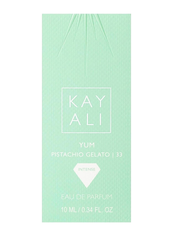 Kayali Yum Pistachio Gelato 33 10ml EDP Travel Spray for Women