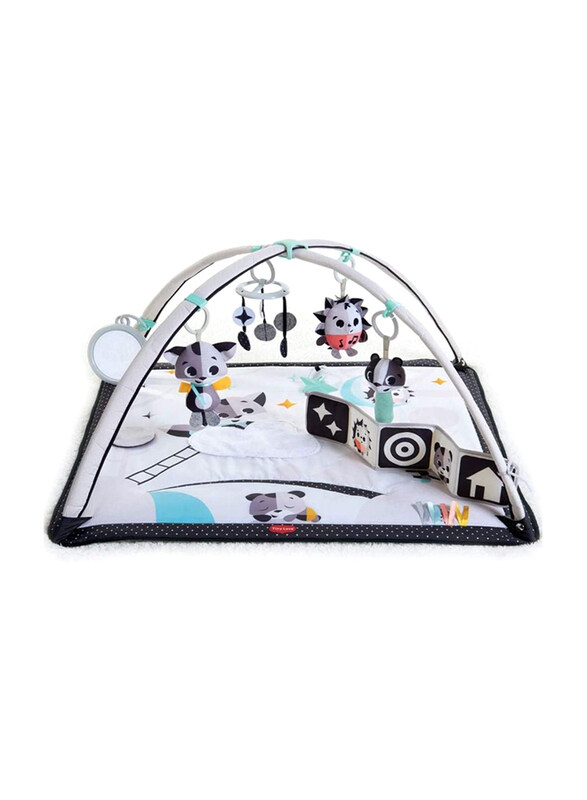 

Tiny Love Classic Gymini Black & White Decor 2-in-1 Musical Baby Play Mat