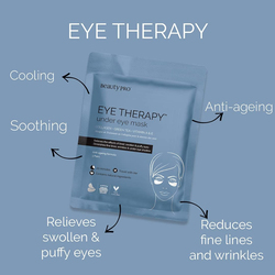 BeautyPro Eye Therapy Under Eye Mask with Collagen and Green Tea Extract, 3 Applications