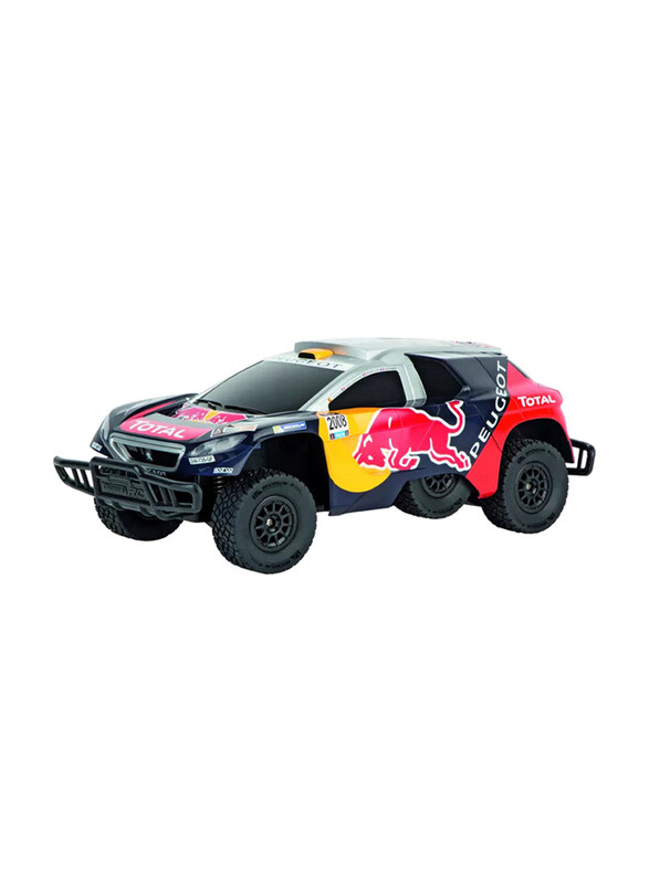 

Carrera RC Peugeot 08 Dkr 16 Red Bull 1:16, Ages 6+, Multicolour