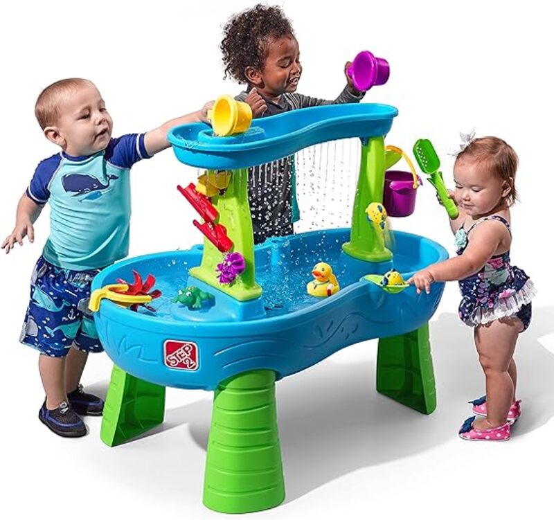 Step 2 rain showers splash pond water table