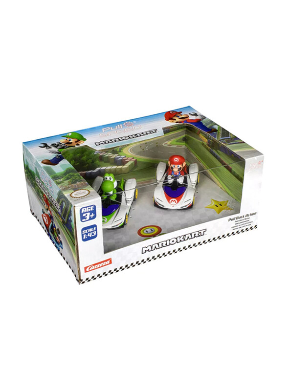 

Carrera Pull N Speed Mario Kart P-Wing, 2 Pieces, Ages 3+, Multicolour