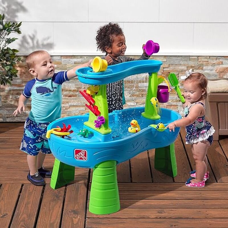 Step 2 rain showers splash pond water table