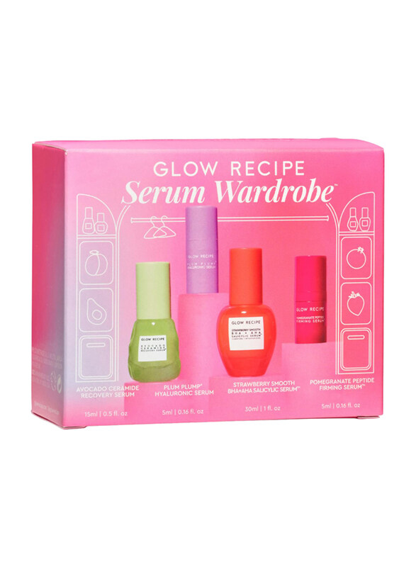 

Glow Recipe Serum Wardrobe Set, 4 Pieces