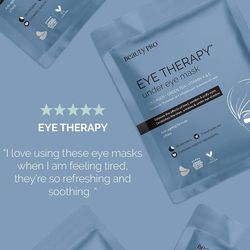 BeautyPro Eye Therapy Under Eye Mask with Collagen and Green Tea Extract, 3 Applications