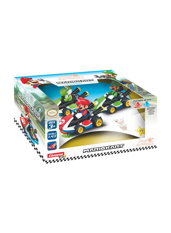 

Carrera Pull N Speed Mario Kart, 3 Pieces, Ages 3+, Multicolour