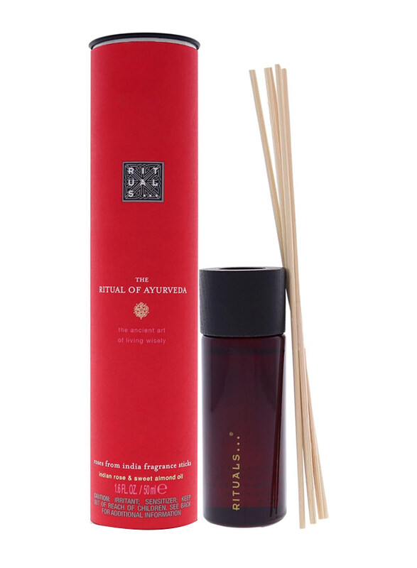 

Rituals The Ritual of Ayurveda Fragrance Sticks for Unisex, 1.6oz Diffuser, Multicolour