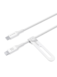 Anker 3-Feet Bio Lighting Cable, USB Type-C to Lighting for Smartphones/Tablets, White
