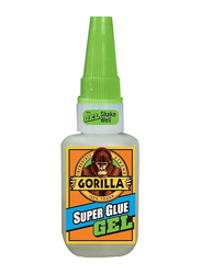 Gorilla Super Glue Gel, 15g, White