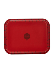 Tefal Tempo Flame Rectangular Oven Dish, 31 x 24cm, Red/Black