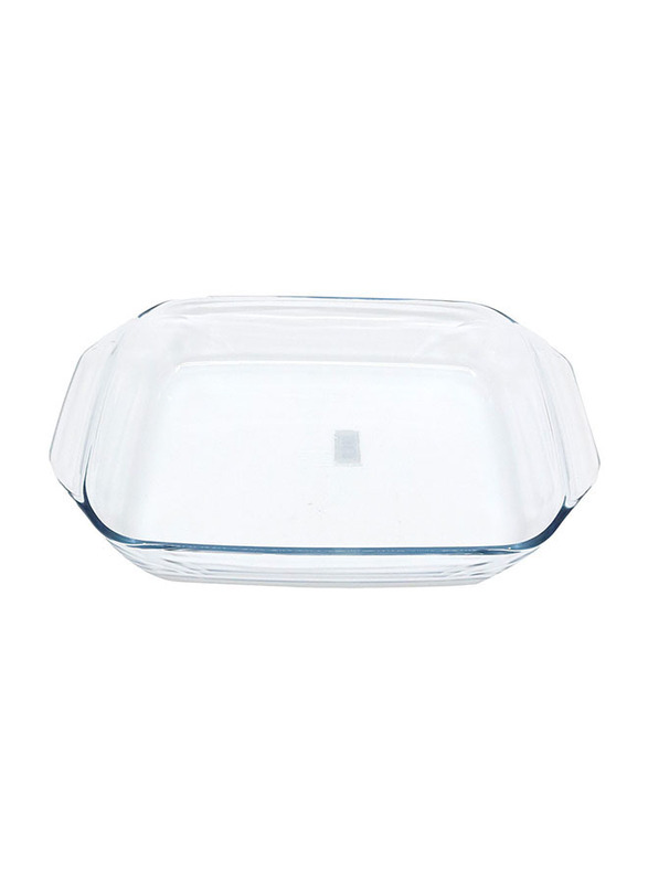 Pyrex 3.8Ltr Optimum Glass Rectangular Roaster, Clear