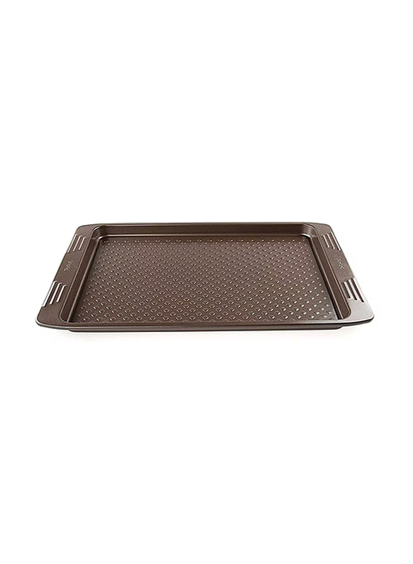 Tefal 27cm Easy Grip Gold Baking Tray, 27x36cm, Black