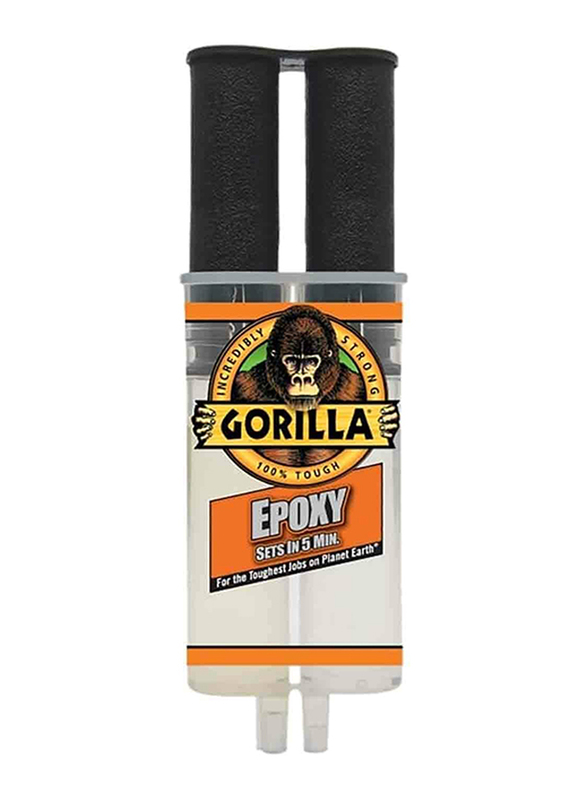 Gorilla Epoxy Syringe, 25ml, Clear