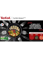 Tefal 32cm G6 Non-Stick Unlimited Fry Pan, Black