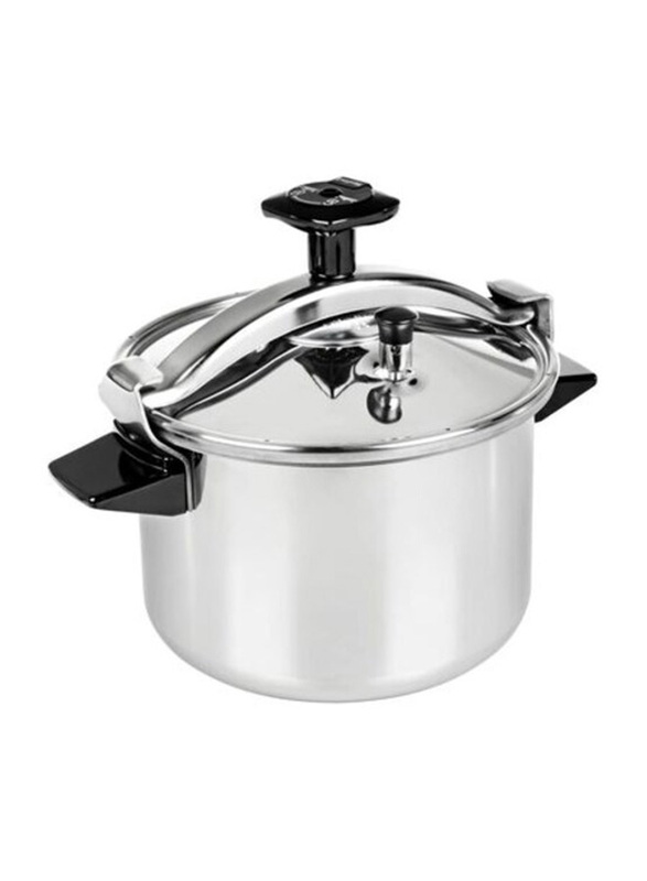 Tefal 10Ltr Authentic Stainless Steel Pressure Cooker, Silver