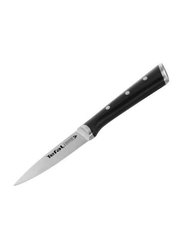 Tefal 9cm Ingenio Ice Force Stainless Steel Paring Knife, K2320514, Black/Silver