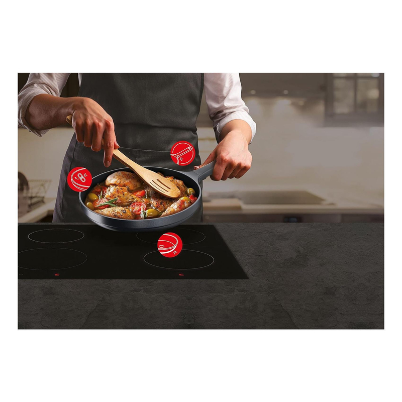 Tefal 24cm Trattoria Pro Frypan, Black