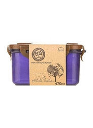 Lock & Lock Eco Rectangular Food Container, 470ml, Purple