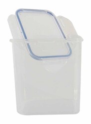 Lock & Lock Classic Rectangular Food Container, 1.5 Liter, Clear/Blue