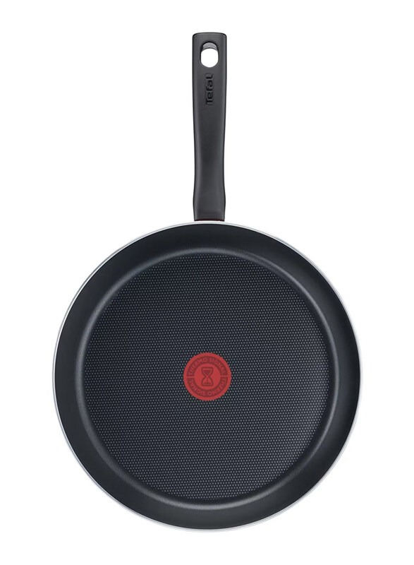 

Tefal 28cm G6 Tempo Flame Fry Pan, Red/Black