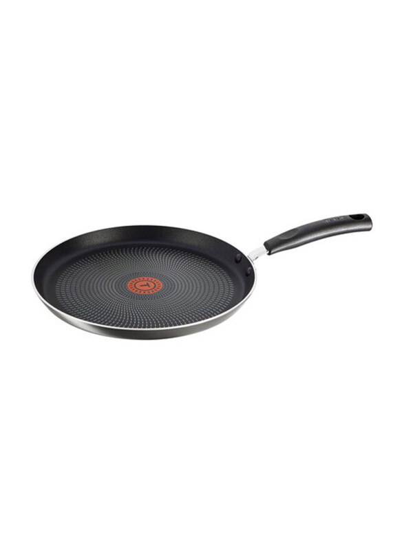 

Tefal 26cm G6 Delicia Round Aluminium Tawa, Black