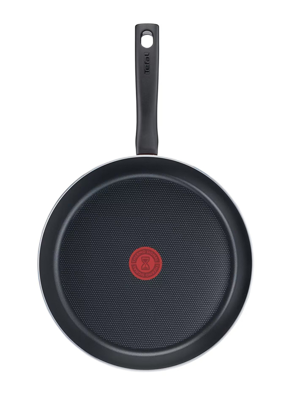 Tefal 26cm G6 Tempo Flame Fry Pan, Red/Black