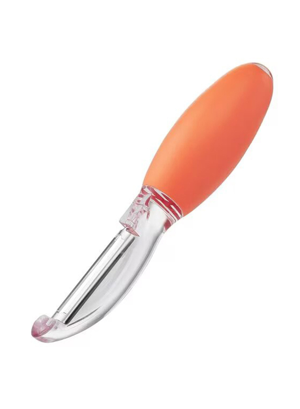 Tefal Fresh Plastic Kitchen Utensils Peeler, Orange