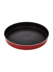 Tefal 30cm Les Specialist Tempo Kebbe Round Oven Dish, Red/Black