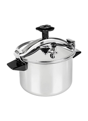 Tefal 12 Ltr Authentic Stainless Steel Pressure Cooker, Silver