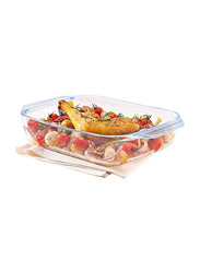 Pyrex 3.8Ltr Optimum Glass Rectangular Roaster, Clear