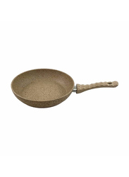 Home Maker 28cm Granite Fry Pan, Light Brown