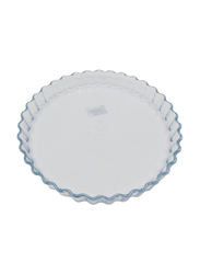 Ocuisine 27cm Glass Flan Dish, Clear