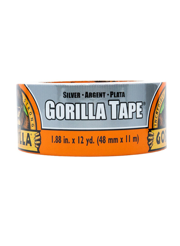 Gorilla 12 Yards Tape, Silver