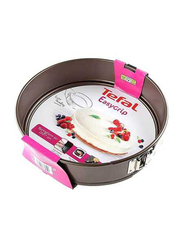 Tefal 27cm Easy Grip Gold Springform Tin, Black