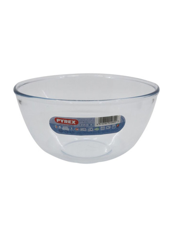 Pyrex 500ml Round Classic Glass Bowl, Clear